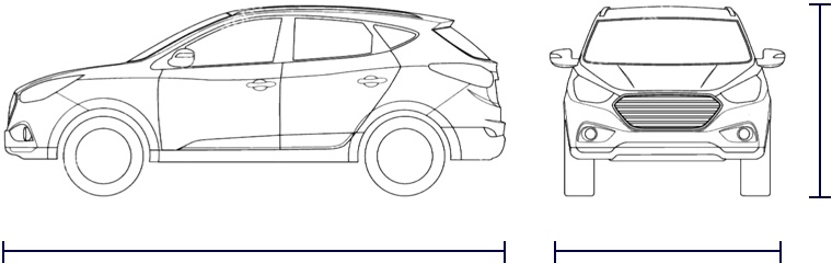 Vehicle dimensions